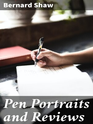 cover image of Pen Portraits and Reviews